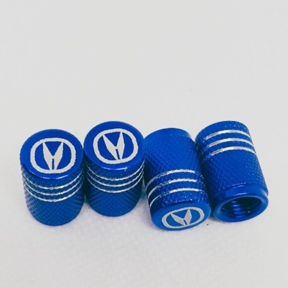 ACURA TIRE CAPS UNIVERSAL AIR VALVE STEM CAPS 4 INCLUDED PER PACK - Picture 7 of 8